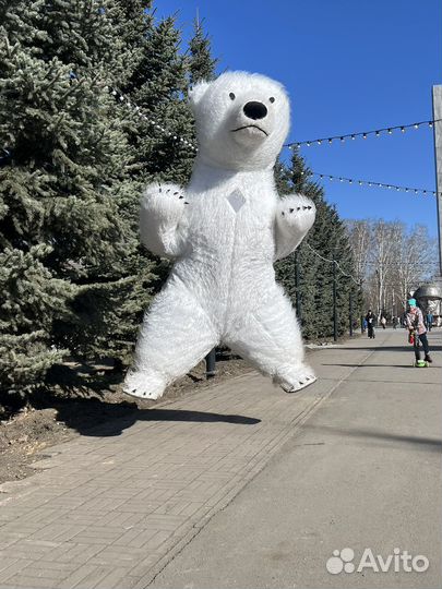 Белый мишка и Панда, Хаги- ваги ростовая кукла