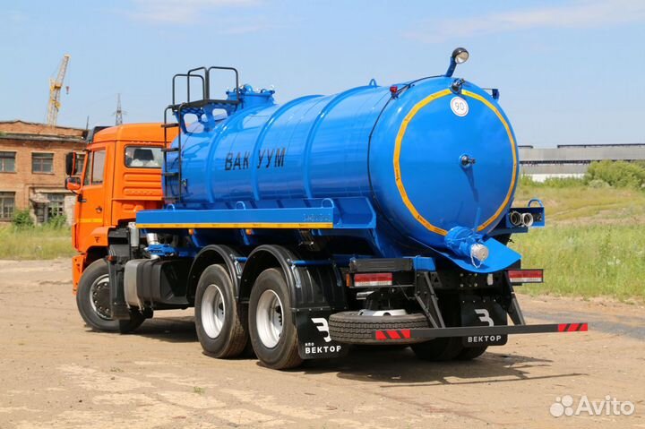 Вакуумная машина мв-12 на шасси камаз-65115