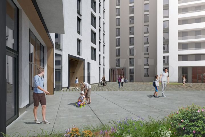 2-к. квартира, 57,9 м², 11/12 эт.