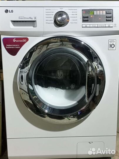LG Direct Drive 6 кг. Как новая. Доставка Гарантия