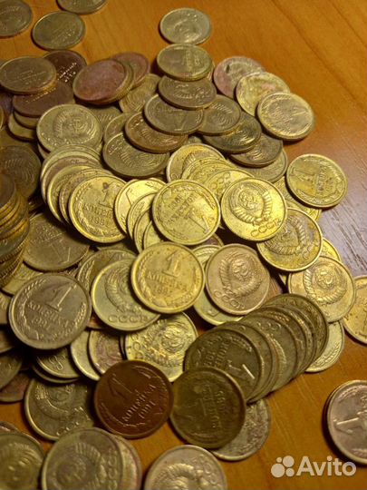 Монеты 1 копейка СССР
