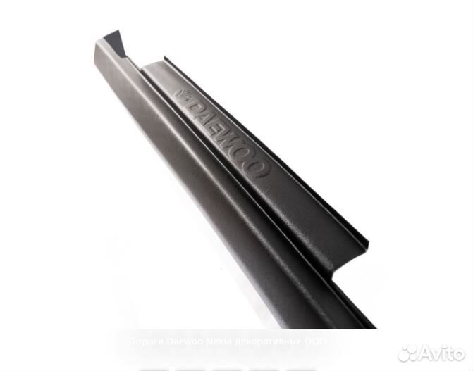 Пороги пластик на Деу Нексия