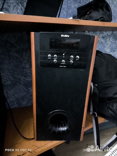 Акустические колонки 5.1 sven