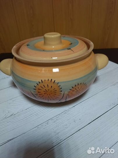 Горшок для запекания большой