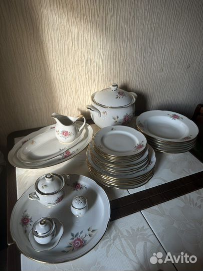 Сервиз столовый СССР (кффз Чайка)