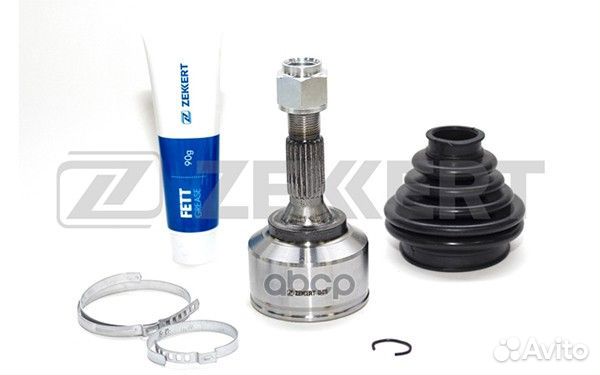 ШРУС внешн. Peugeot 206 98- МКПП gs-3716 Zekkert