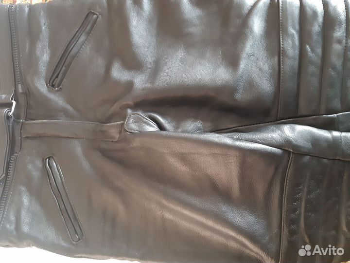 Мотоциклетные кожаные брюки Akito (Великобритания)