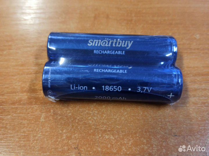 Цилиндрический Li-Ion аккумулятор 18650 3,7V 2000