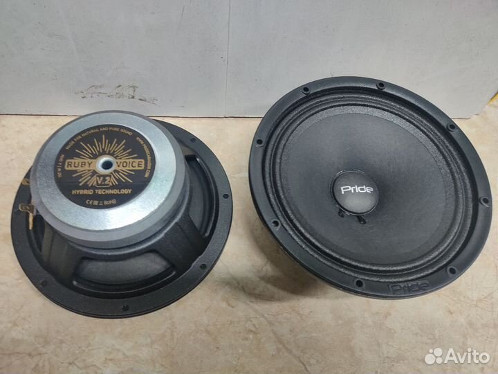 Pride Ruby Voice 6.5 150w