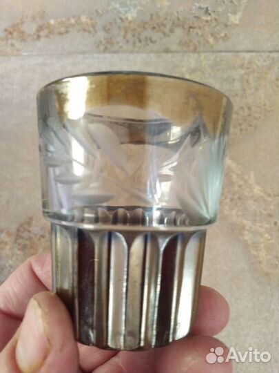 Вазы хрустальные рюмки