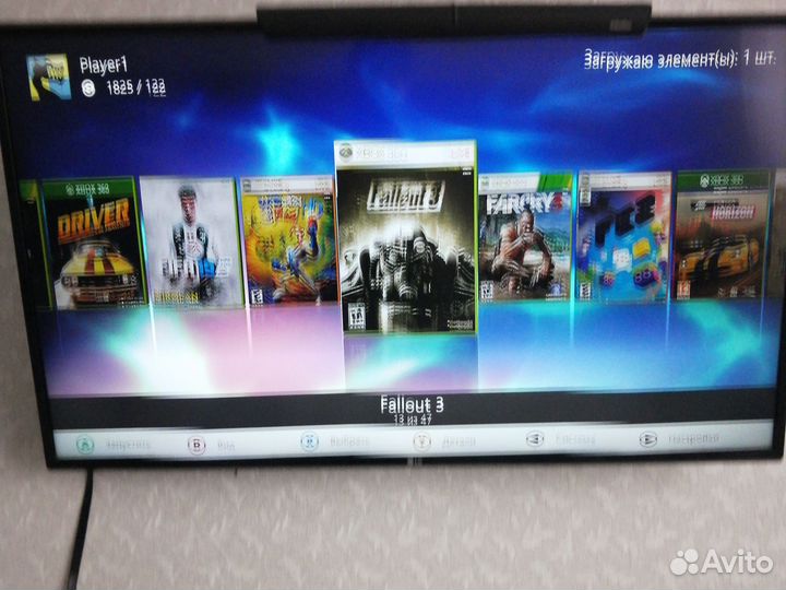Xbox 360 прошитый на 48 игр