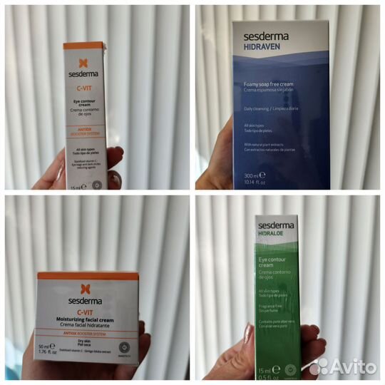 Sesderma крем c vit для глаз