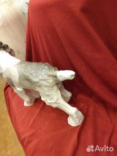 Фарфор.Собака.Грифон