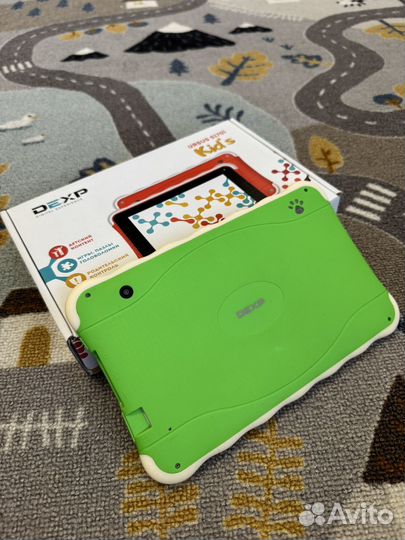 Детский планшет dexp Ursus S170i kids 8gb green