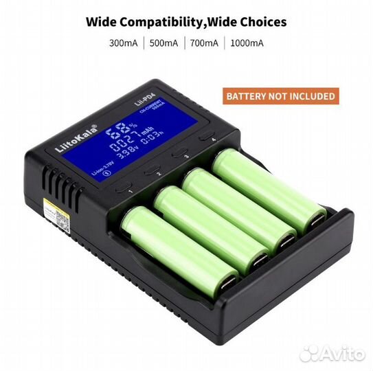 Аккумулятор Ncr 18650B 3400 mAh + З/У Lii PD 4