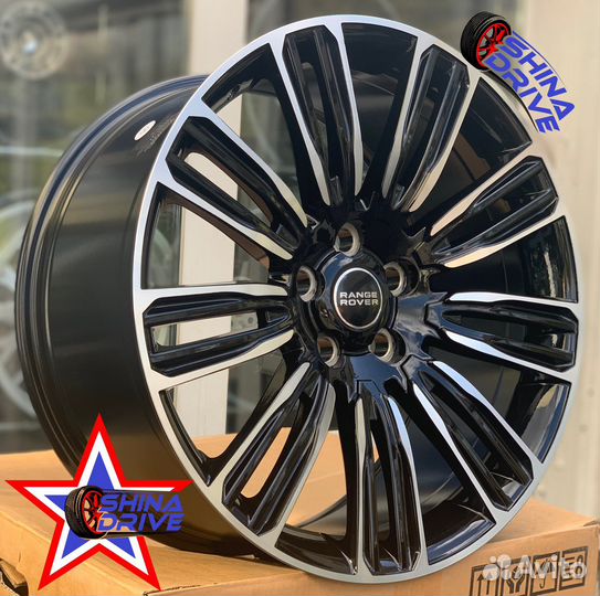 Диски Range Rover R22 5x120 Black Groove