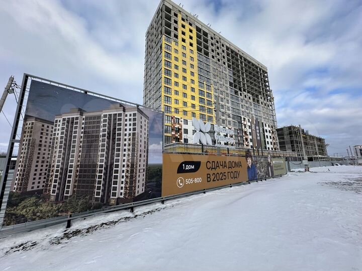 1-к. квартира, 48 м², 2/17 эт.