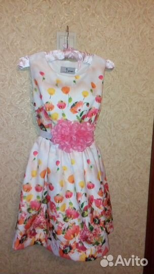 Платье - сарафан с поясом