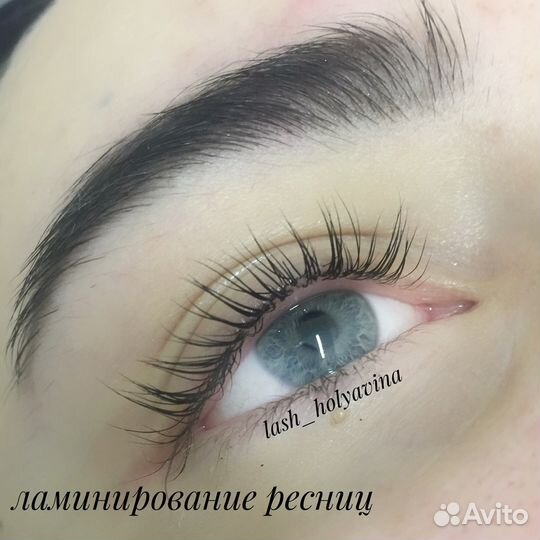 Наращивание/ламинирование ресниц