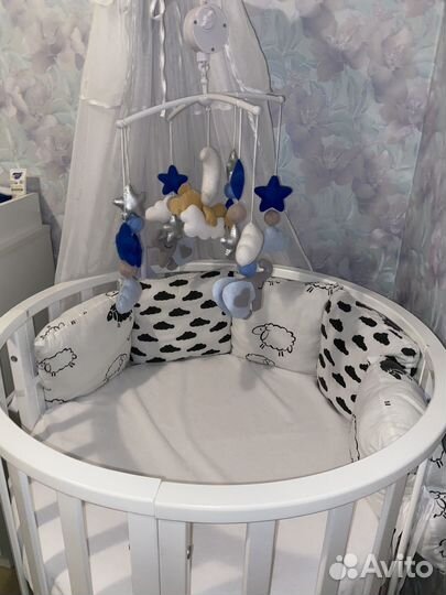 Кроватка трансформер для новорожденных