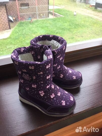 Ботинки детские для девочки зимние