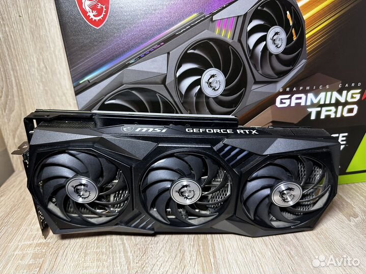 MSI GeForce RTX 3070 Ti gaming X trio 8G