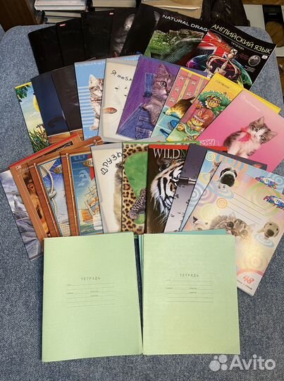 Тетрадь в клетку 48 листов, для школьников