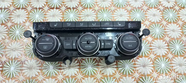 Блок управления климат-контролем volkswagen