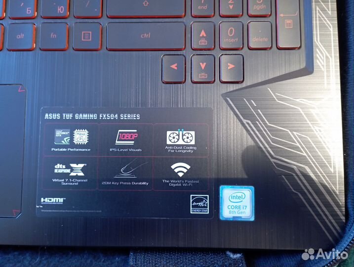 Asus tuf gaming fx504 series