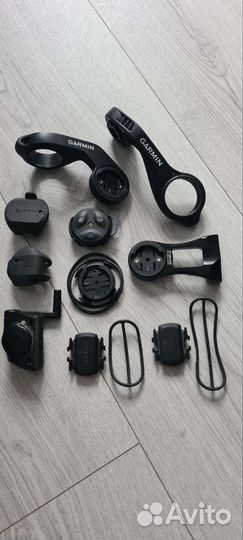 Оригинальные датчики, крепления, пульт Garmin