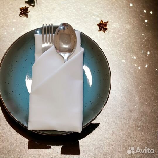 Салфетки сервировочные хлопок 4шт в наборе