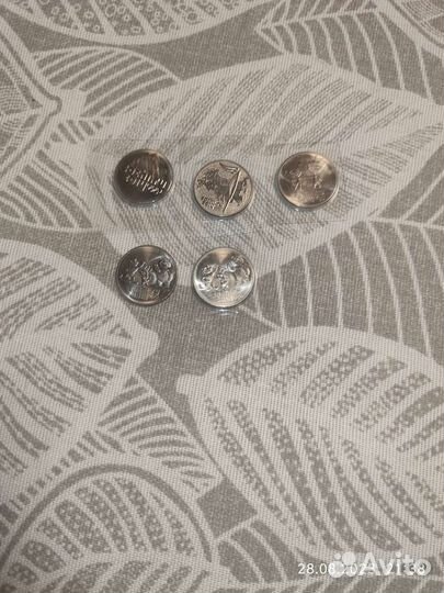 Олимпийские монеты сочи 2014