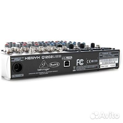 Микшерный пульт behringer xenyx Q1202usb