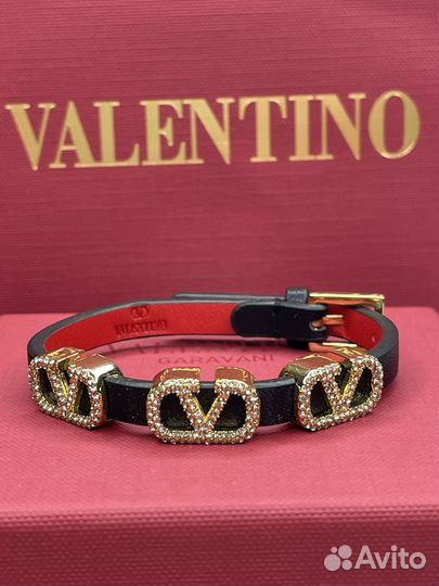 Valentino серьги браслет цепочка