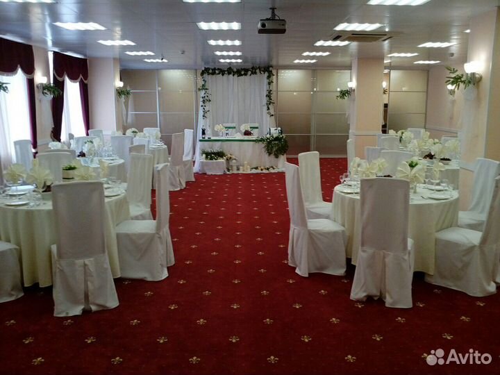 Оформление свадебного зала, выездная регистрация