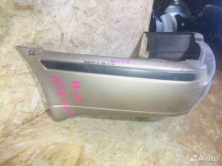 Бампер задний Nissan Avenir W10 Золотоцарапины