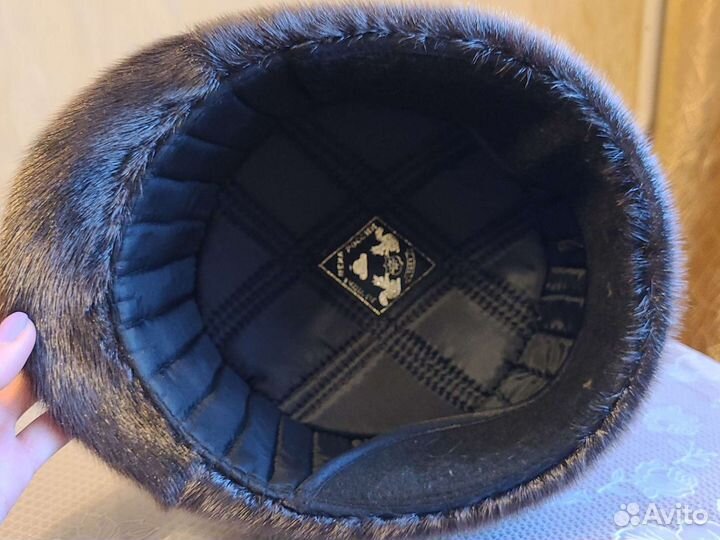 Мужская шапка натуральный мех новая