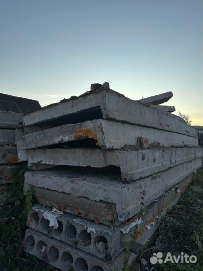 Плита перекрытия плиты бу