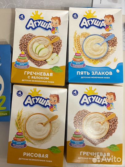 Детские каши агуша
