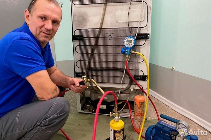 Peмoнтиpyeм холодильники