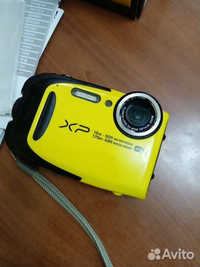 Fujifilm finepix XP80 пыле водо защищённая камера