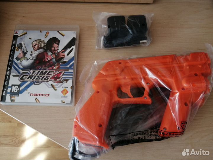 Игра Time Crisis 4 + Пистолет G-Con Gun для PS3