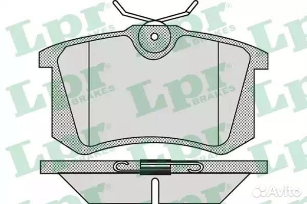 Колодки тормозные дисковые