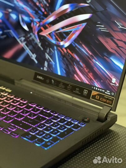 Asus ROG strix G17 R7 4800/ RTX 3050 Ti/ 16GB/512
