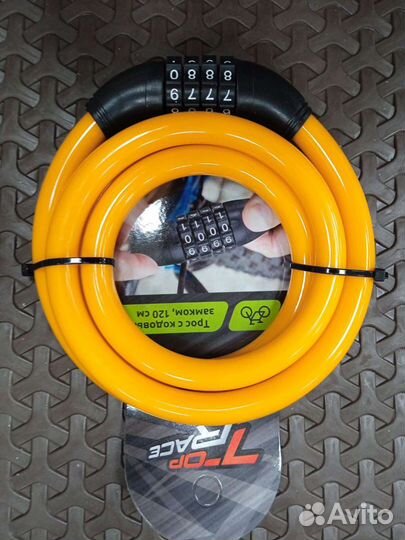 Трос велосипедный разных расцветок и размеров