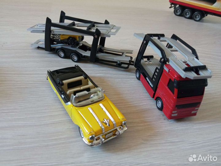 Детские машинки игрушки металлические