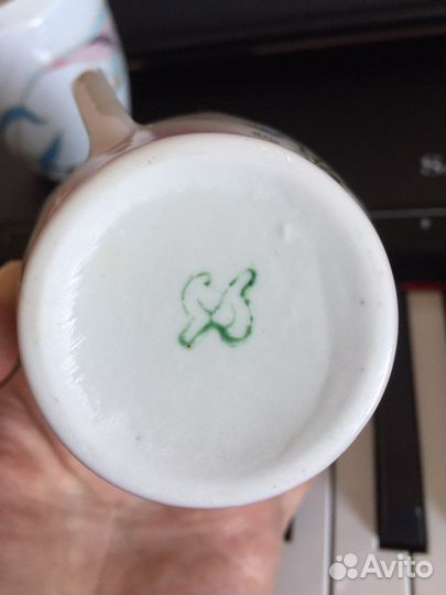 Небольшой сливочник молочник. Посуда СССР