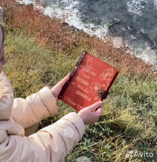 Блокнот из дерева (береза)