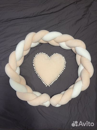 Бортик косичка