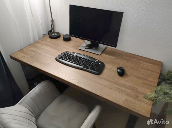 Компьютерный стол лофт 100х60